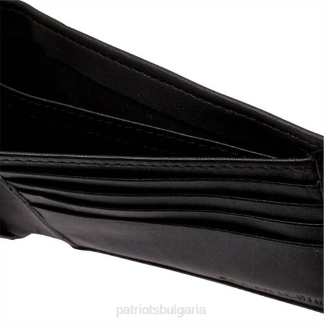 аксесоари Patriots Jersey черен хибриден двойно сгъваем портфейл мъже T8TH10