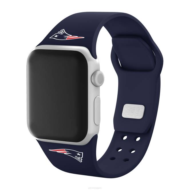 аксесоари Patriots Jersey силиконова каишка за часовник apple със синьо лого мъже T8TH6