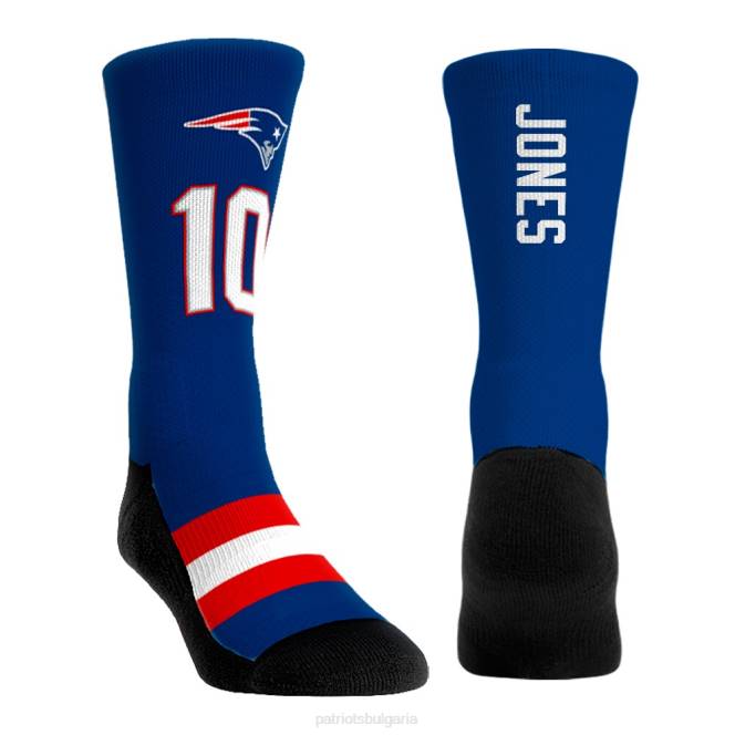 аксесоари Patriots Jersey унисекс рок em чорапи mac jones 3 пакета чорапи crew мъже T8TH81