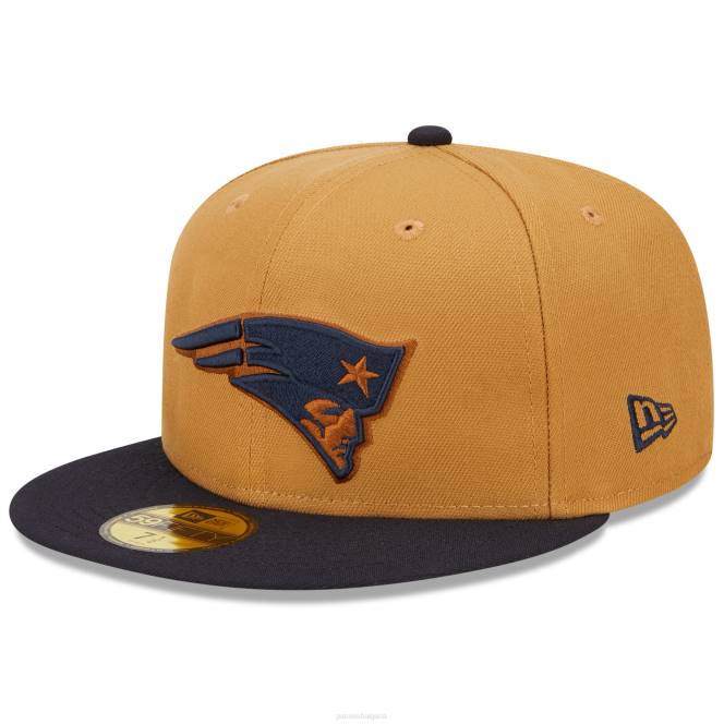 аксесоари Patriots Jersey нова ера тен/тъмносин 1993 професионална купа пшеница 59fifty вталена шапка мъже T8TH299
