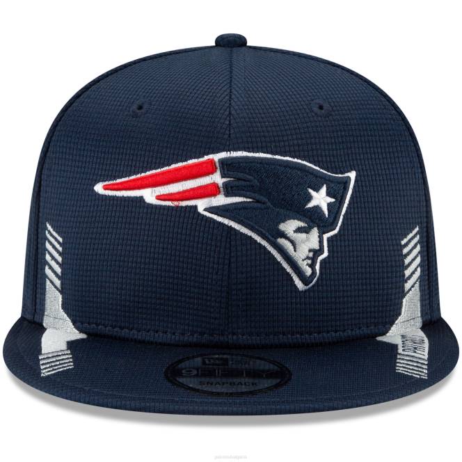 аксесоари Patriots Jersey нова ера, тъмно синя 2021 nfl sideline home 9fifty snapback регулируема шапка мъже T8TH349