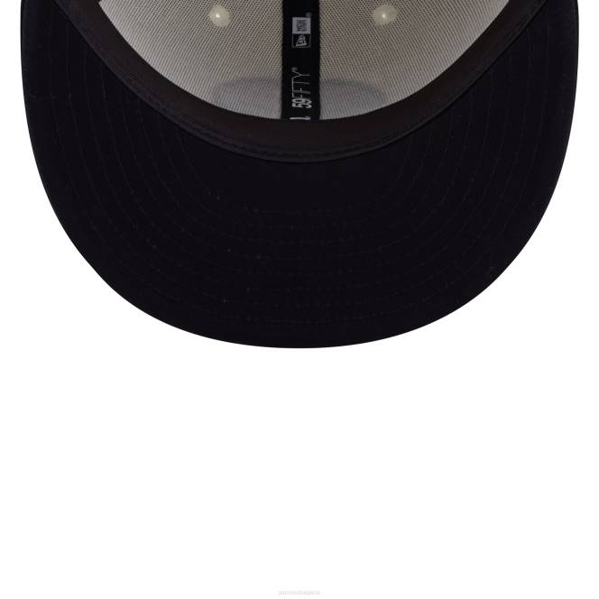 аксесоари Patriots Jersey нова ера кремава/черна 2022 вдъхновяваща промяна 59fifty вталена шапка мъже T8TH259