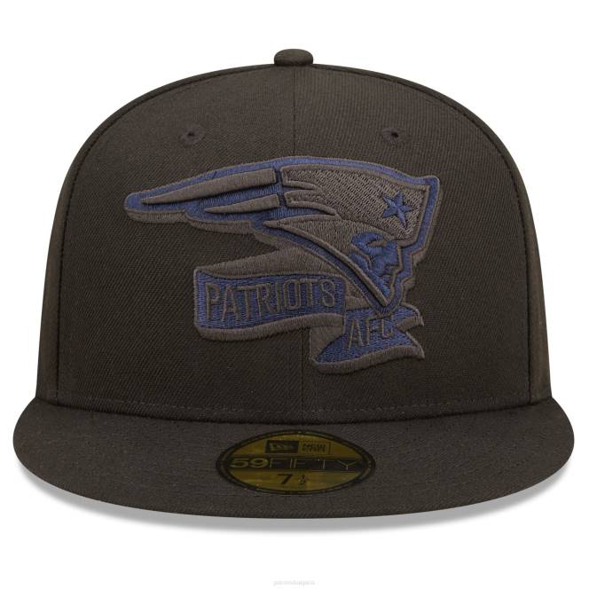 аксесоари Patriots Jersey нова ера черна 2022 странична шапка 59fifty мъже T8TH294