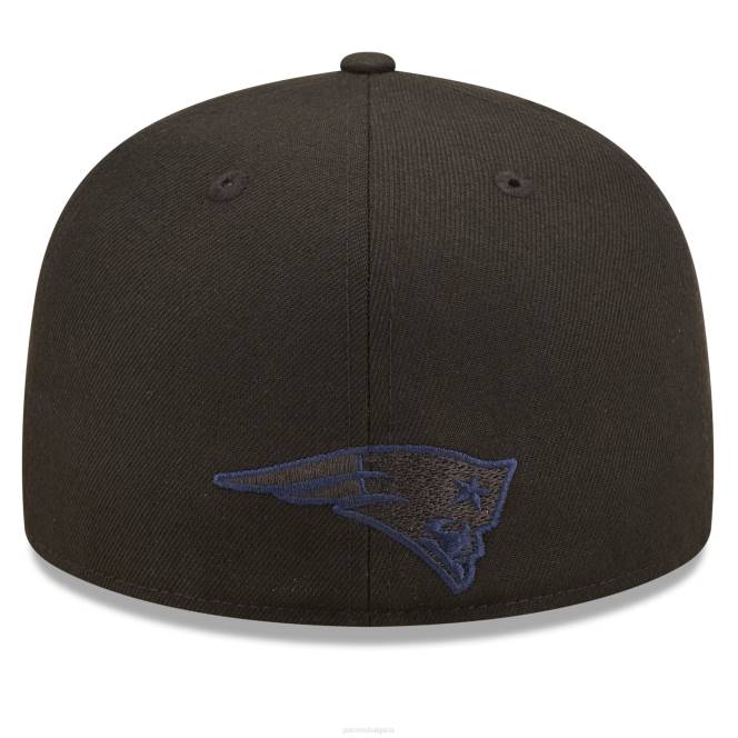 аксесоари Patriots Jersey нова ера черна 2022 странична шапка 59fifty мъже T8TH294
