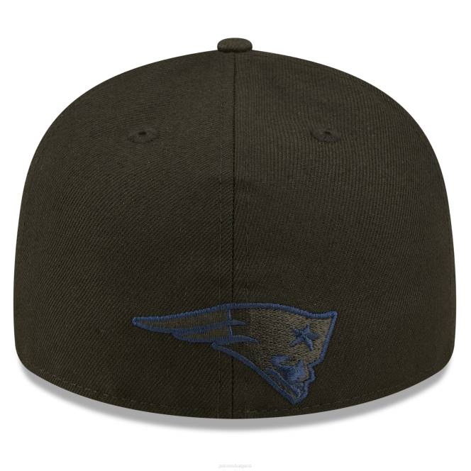 аксесоари Patriots Jersey нова ера черна 2022 странична шапка 59fifty с нисък профил мъже T8TH426