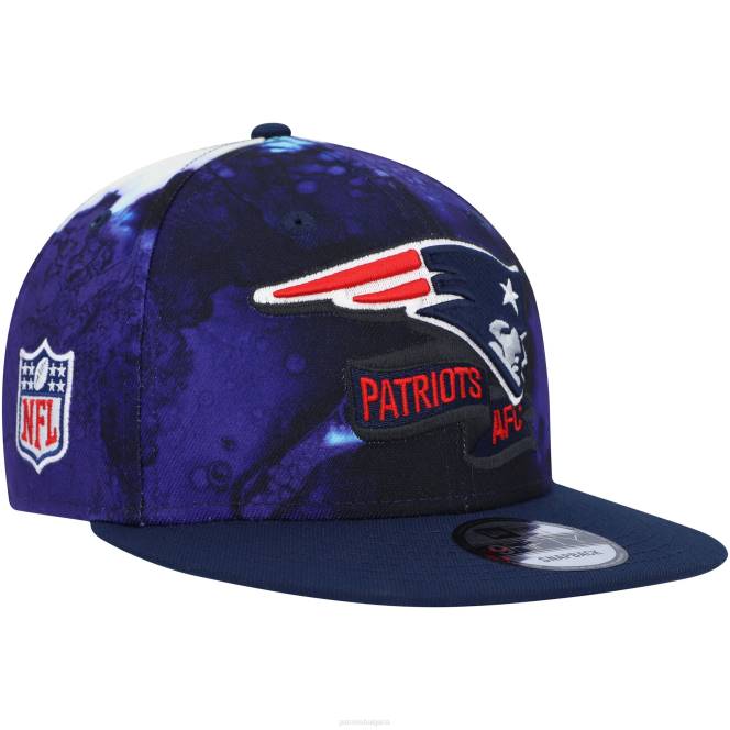 аксесоари Patriots Jersey нова ера тъмносин 2022 странична шапка 9fifty ink dye snapback мъже T8TH377