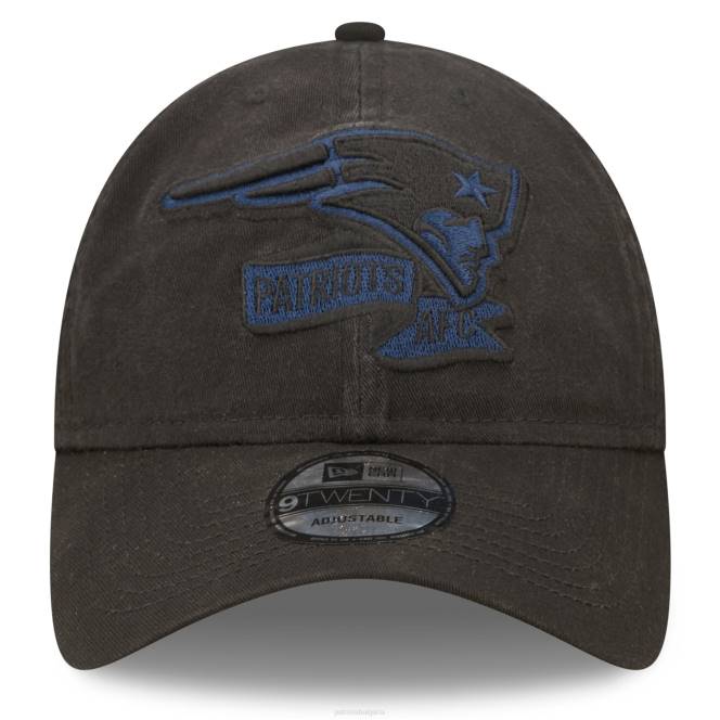 аксесоари Patriots Jersey нова ера черна 2022 странична регулируема шапка 9twenty мъже T8TH336