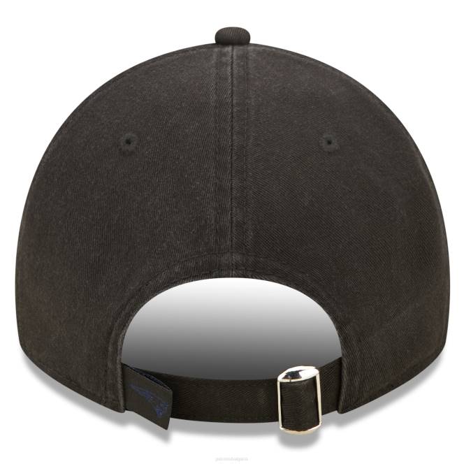 аксесоари Patriots Jersey нова ера черна 2022 странична регулируема шапка 9twenty мъже T8TH336