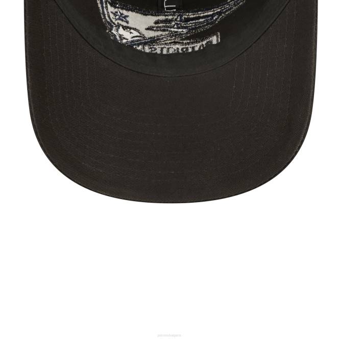 аксесоари Patriots Jersey нова ера черна 2022 странична регулируема шапка 9twenty мъже T8TH336