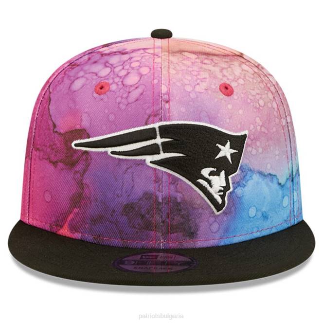аксесоари Patriots Jersey нова ера розово/черно 2022 nfl критичен улов 9fifty snapback шапка мъже T8TH422