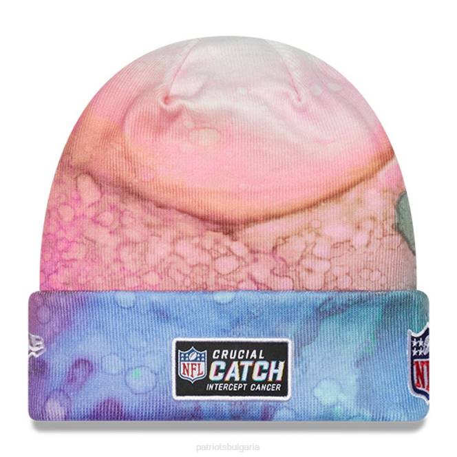 аксесоари Patriots Jersey нова ера розова 2022 nfl плетена шапка с решаващ улов мъже T8TH437