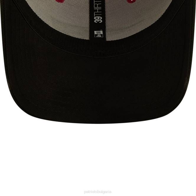 аксесоари Patriots Jersey нова ера розово/черно 2022 nfl crucial catch 39thirty гъвкава шапка мъже T8TH334