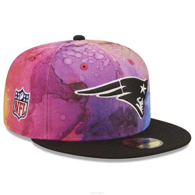 аксесоари Patriots Jersey нова ера розово/черно 2022 nfl crucial catch 59fifty вталена шапка мъже T8TH184
