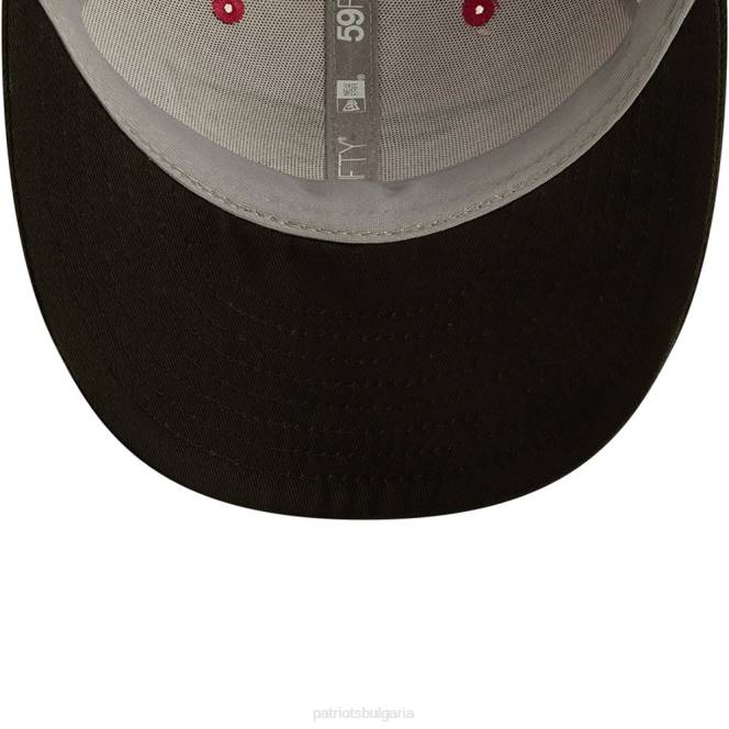 аксесоари Patriots Jersey нова ера розово/черно 2022 nfl crucial catch нисък профил 59fifty вталена шапка мъже T8TH383