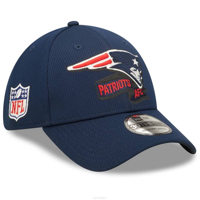 аксесоари Patriots Jersey нова ера военноморска шапка 2022 sideline 39thirty coaches flex мъже T8TH284