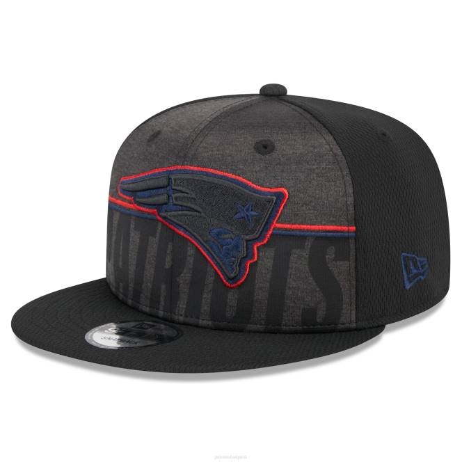 аксесоари Patriots Jersey нова ера черна 2023 nfl тренировъчен лагер екип цвят 9fifty snapback шапка мъже T8TH188