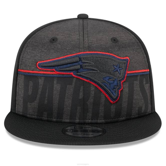 аксесоари Patriots Jersey нова ера черна 2023 nfl тренировъчен лагер екип цвят 9fifty snapback шапка мъже T8TH188