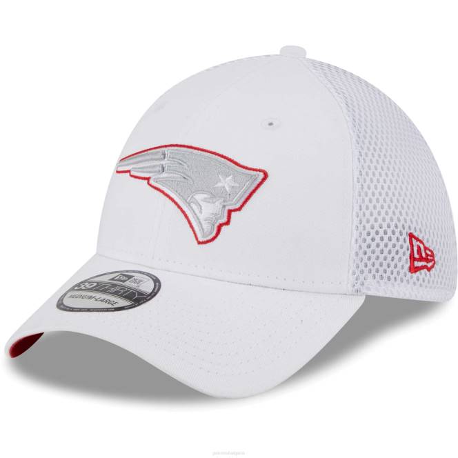 аксесоари Patriots Jersey нова ера бяла нео 39thirty гъвкава шапка мъже T8TH124