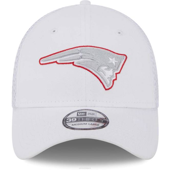 аксесоари Patriots Jersey нова ера бяла нео 39thirty гъвкава шапка мъже T8TH124