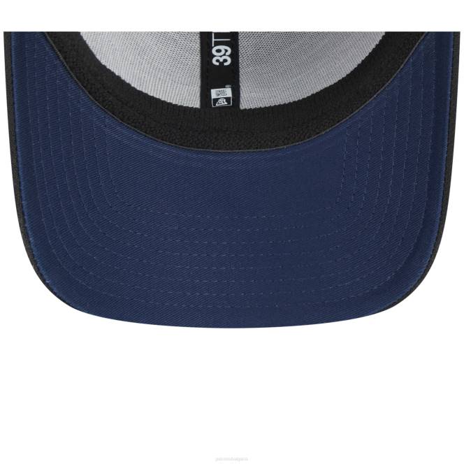 аксесоари Patriots Jersey нова ера черна поп 39thirty гъвкава шапка мъже T8TH172