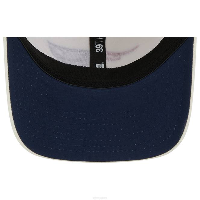 аксесоари Patriots Jersey нова ера кремава класическа 39thirty гъвкава шапка мъже T8TH239