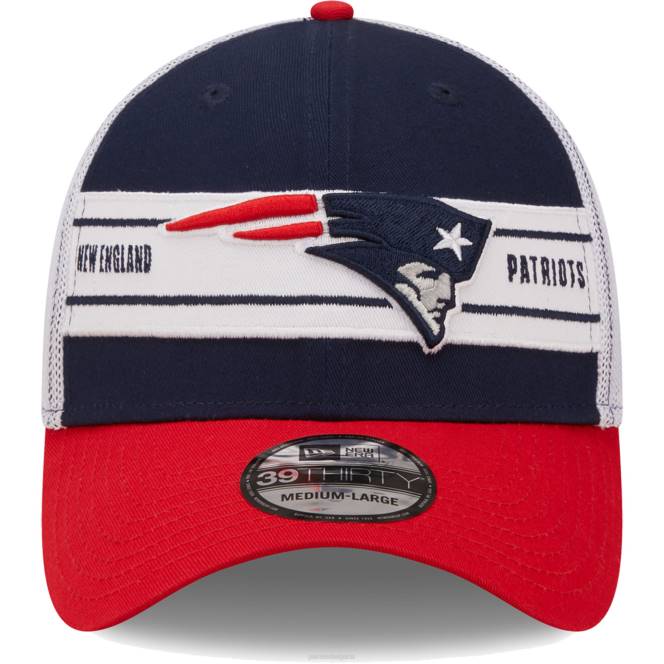 аксесоари Patriots Jersey гъвкава шапка от нова ера в синьо/червен цвят с лента 39thirty мъже T8TH328