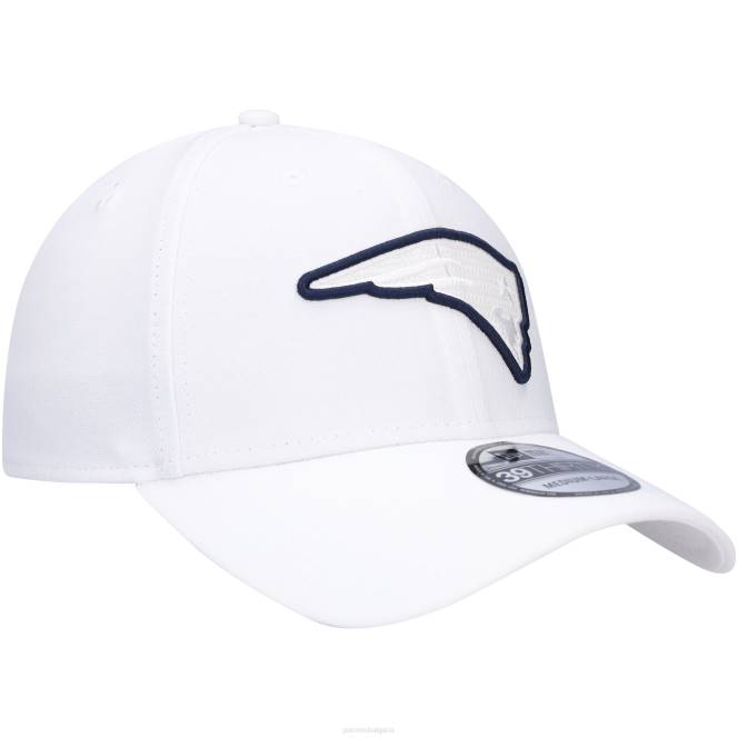 аксесоари Patriots Jersey нова ера бял екип бяла шапка 39thirty flex мъже T8TH155