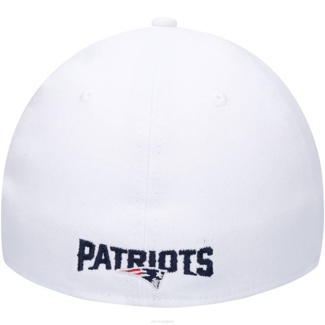 аксесоари Patriots Jersey нова ера бял екип бяла шапка 39thirty flex мъже T8TH155