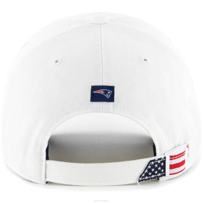 аксесоари Patriots Jersey 47 бяла родина почиства регулируема шапка мъже T8TH116