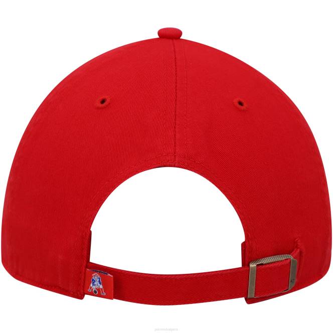 аксесоари Patriots Jersey 47 червена почистваща наследена регулируема шапка мъже T8TH192