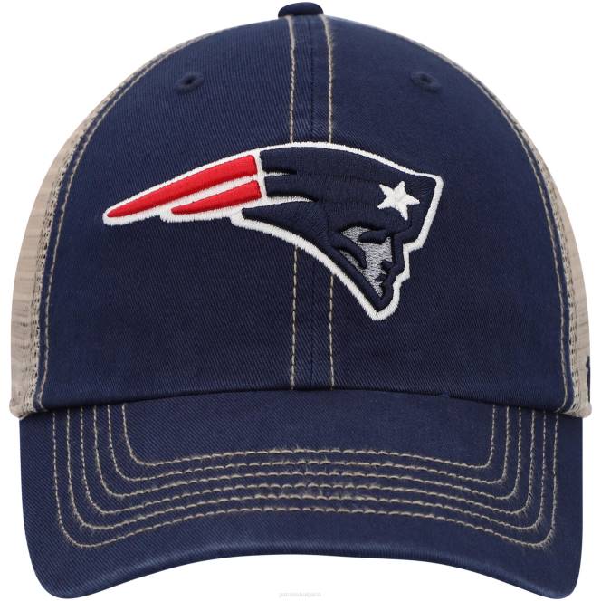 аксесоари Patriots Jersey 47 военноморска/естествена шапка за почистване на камион с траулер мъже T8TH249