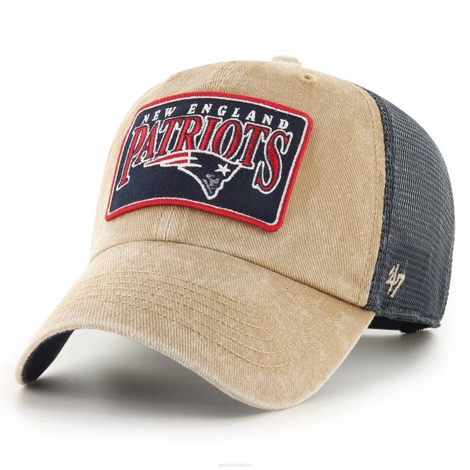 аксесоари Patriots Jersey 47 каки циферблат на камион за почистване на регулируема шапка мъже T8TH273