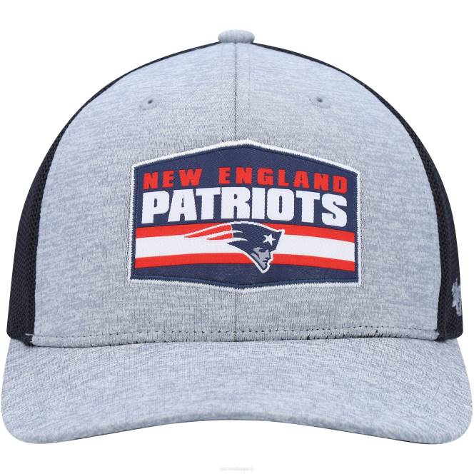 аксесоари Patriots Jersey 47 гъвкава мотивираща мотивираща шапка в сиво/темносин цвят мъже T8TH286