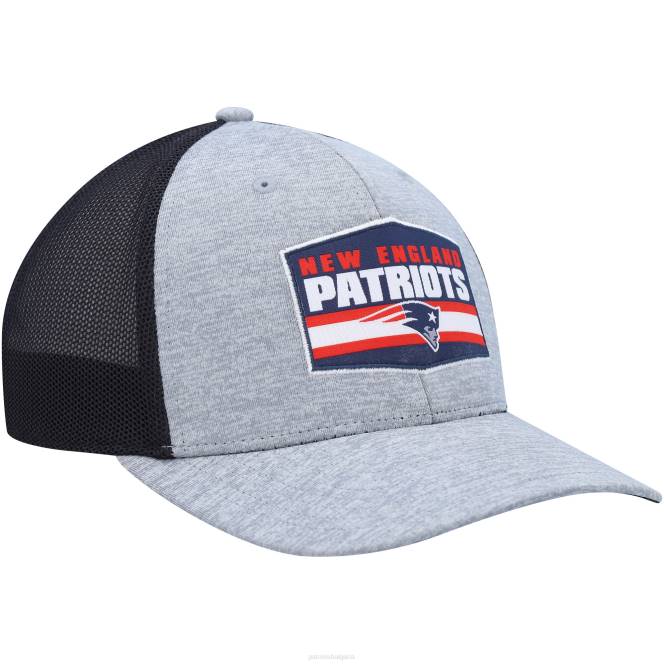 аксесоари Patriots Jersey 47 гъвкава мотивираща мотивираща шапка в сиво/темносин цвят мъже T8TH286