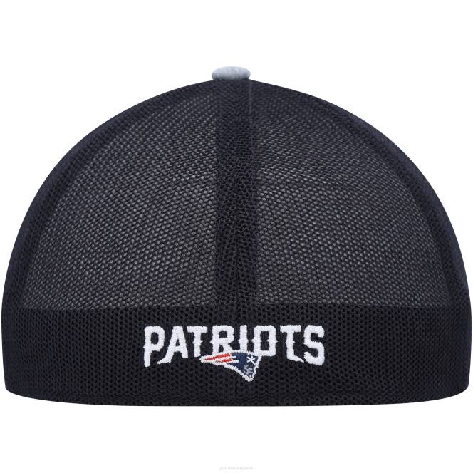аксесоари Patriots Jersey 47 гъвкава мотивираща мотивираща шапка в сиво/темносин цвят мъже T8TH286