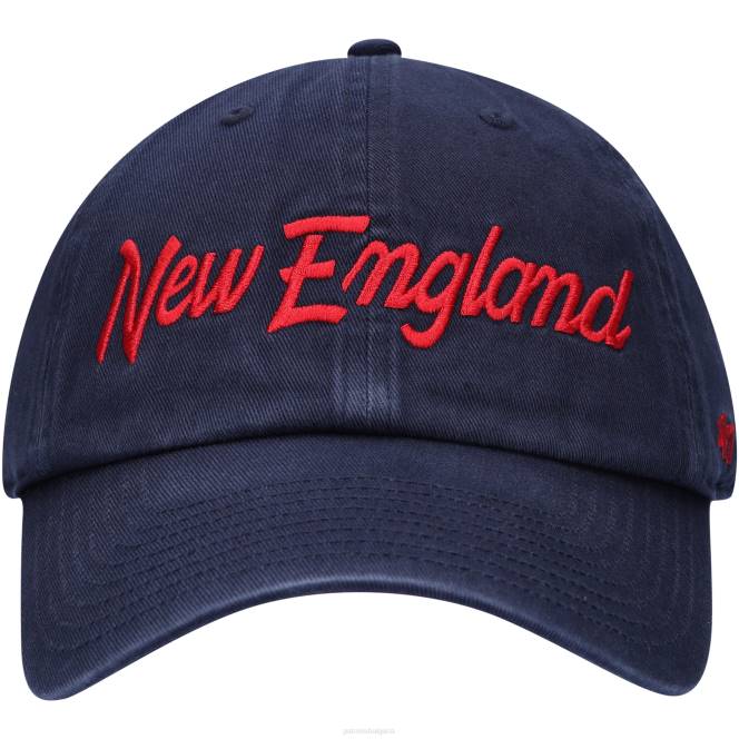 аксесоари Patriots Jersey 47 тъмносиня кръстосана почистваща регулируема шапка мъже T8TH322