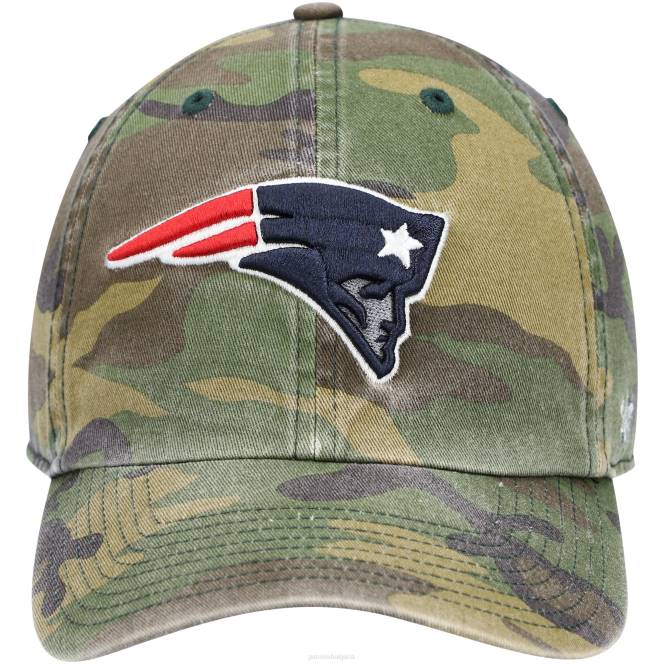 аксесоари Patriots Jersey 47 camo woodland почистваща регулируема шапка мъже T8TH376