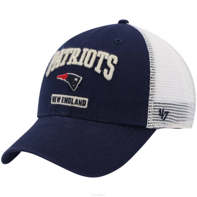 аксесоари Patriots Jersey 47 тъмносиньо/бяло morgantown trucker clean up snapback шапка мъже T8TH431