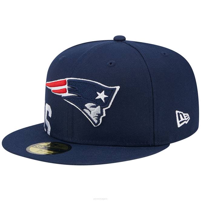 аксесоари Patriots Jersey вталена шапка от нова ера, синя арка 59 и петдесет мъже T8TH114