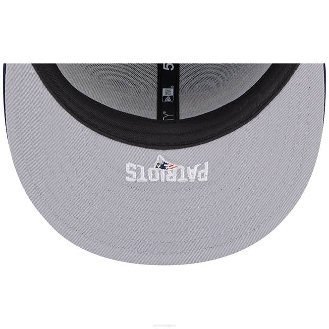 аксесоари Patriots Jersey вталена шапка от нова ера, синя арка 59 и петдесет мъже T8TH114