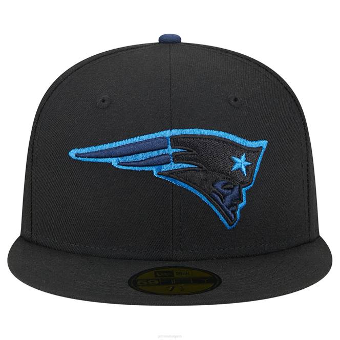 аксесоари Patriots Jersey черна поп нова ера 59fifty вталена шапка мъже T8TH120