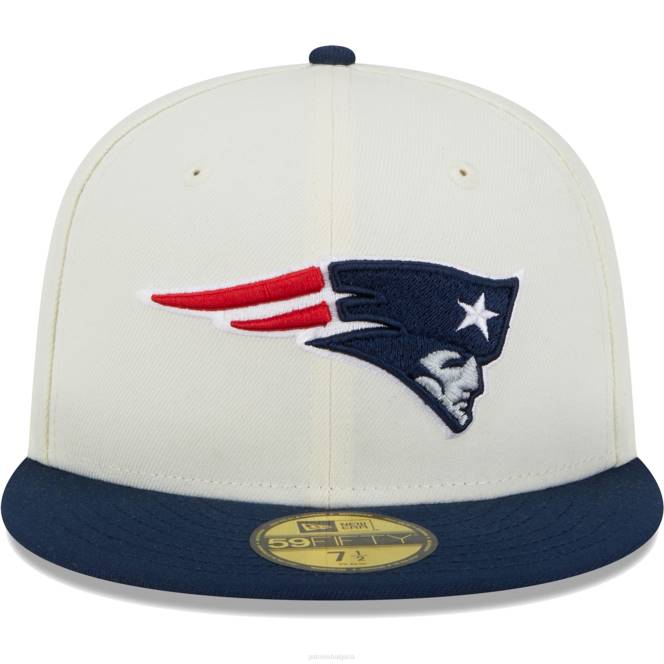 аксесоари Patriots Jersey нова ера кремава ретро 59fifty вталена шапка мъже T8TH187