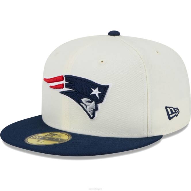 аксесоари Patriots Jersey нова ера кремава ретро 59fifty вталена шапка мъже T8TH187