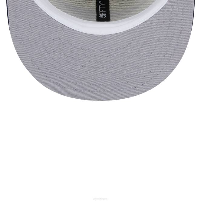 аксесоари Patriots Jersey нова ера кремава ретро 59fifty вталена шапка мъже T8TH187