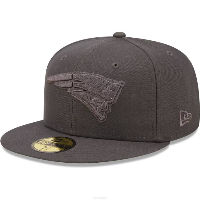 аксесоари Patriots Jersey нова ера графитен цвят пакет 59fifty вталена шапка мъже T8TH264