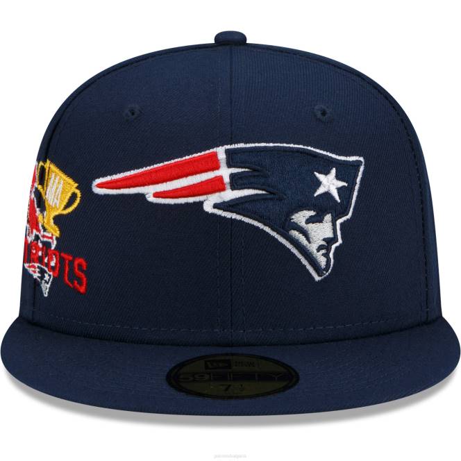 аксесоари Patriots Jersey нова ера военноморска градска група 59fifty вталена шапка мъже T8TH267