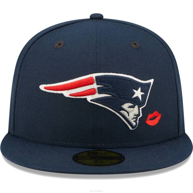 аксесоари Patriots Jersey нова ера тъмносини устни 59fifty вталена шапка мъже T8TH354