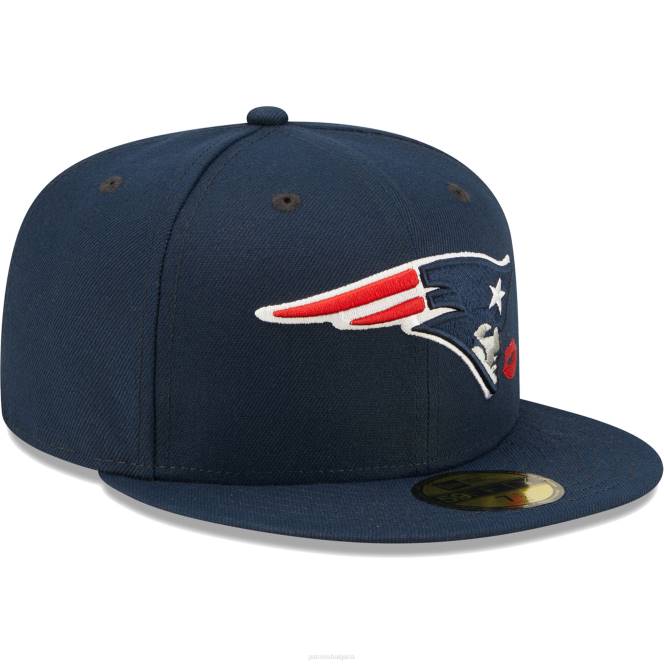 аксесоари Patriots Jersey нова ера тъмносини устни 59fifty вталена шапка мъже T8TH354