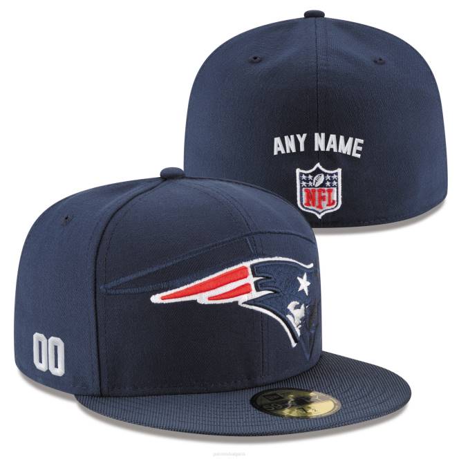 аксесоари Patriots Jersey нова ера военноморска персонализирана 59fifty структурирана вталена шапка мъже T8TH453