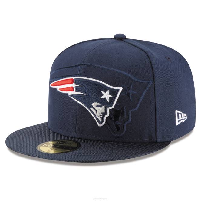 аксесоари Patriots Jersey нова ера военноморска персонализирана 59fifty структурирана вталена шапка мъже T8TH453
